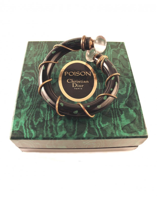 christian dior poison green bottle