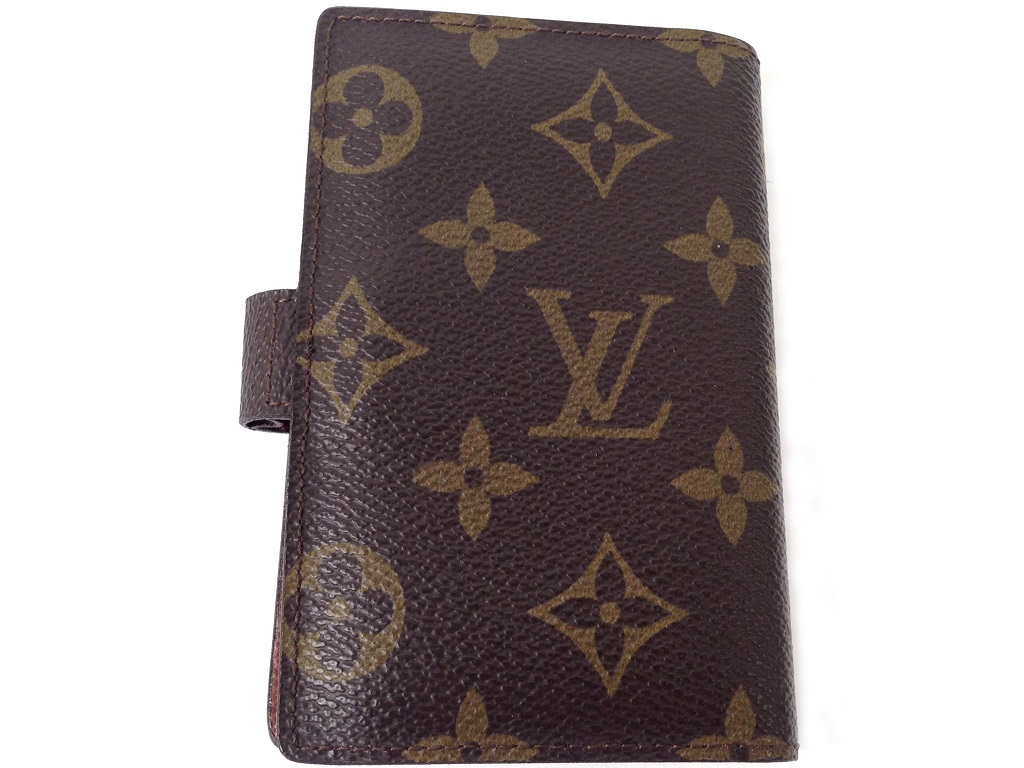 Sold at Auction: Louis Vuitton Monogram Leather Address Book