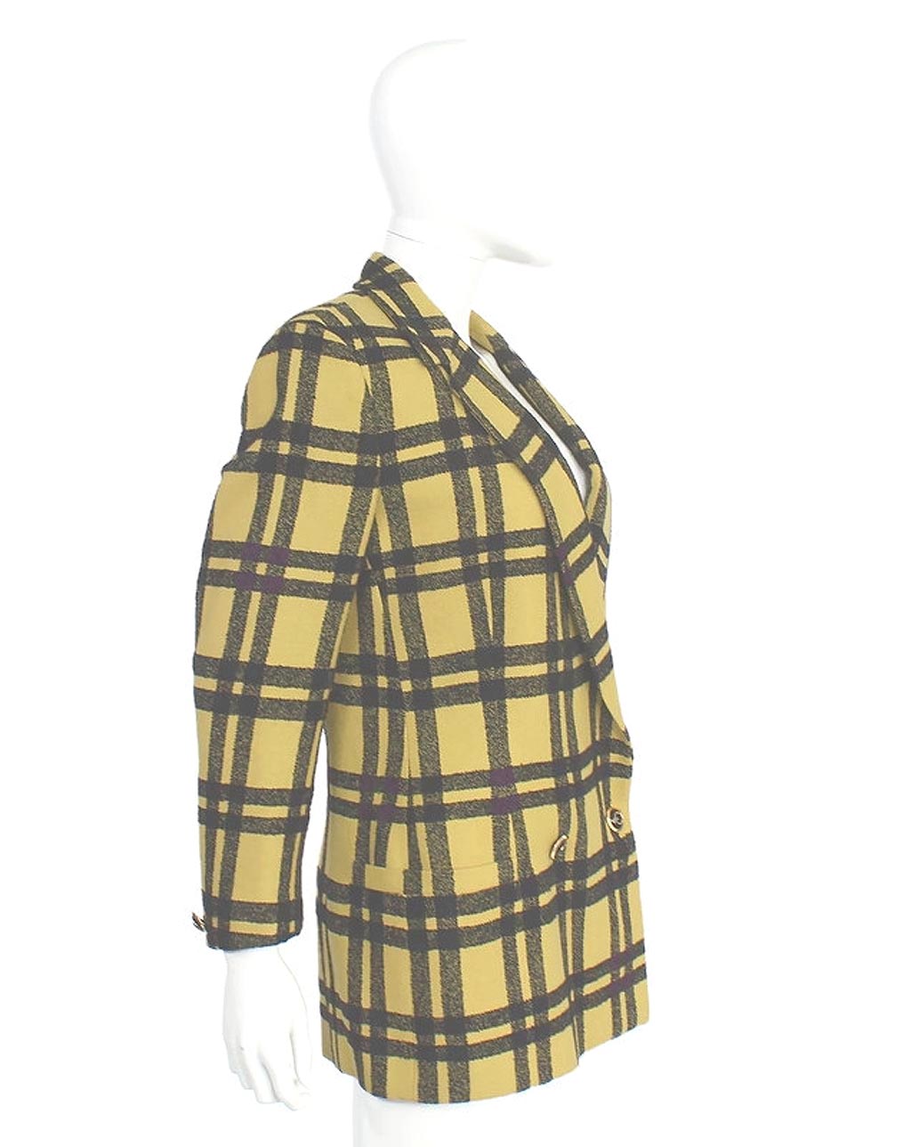 Versace plaid clearance jacket